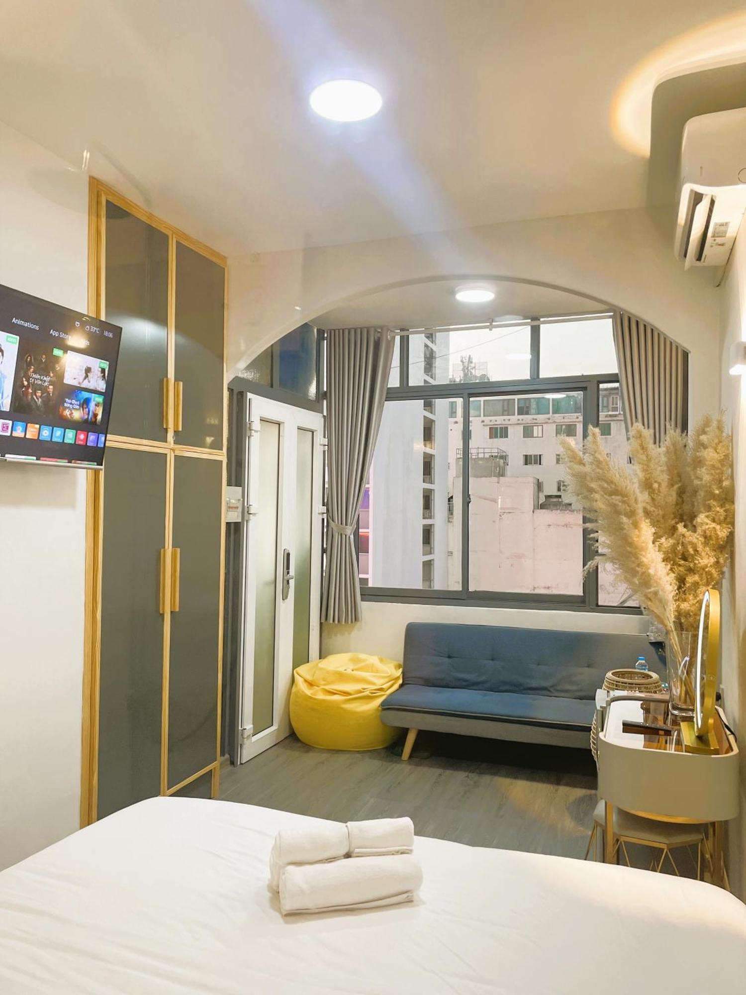 6Even Hotel - Have A Staycation In The Cafe Apartments Building Ho Chi Minh-staden Exteriör bild