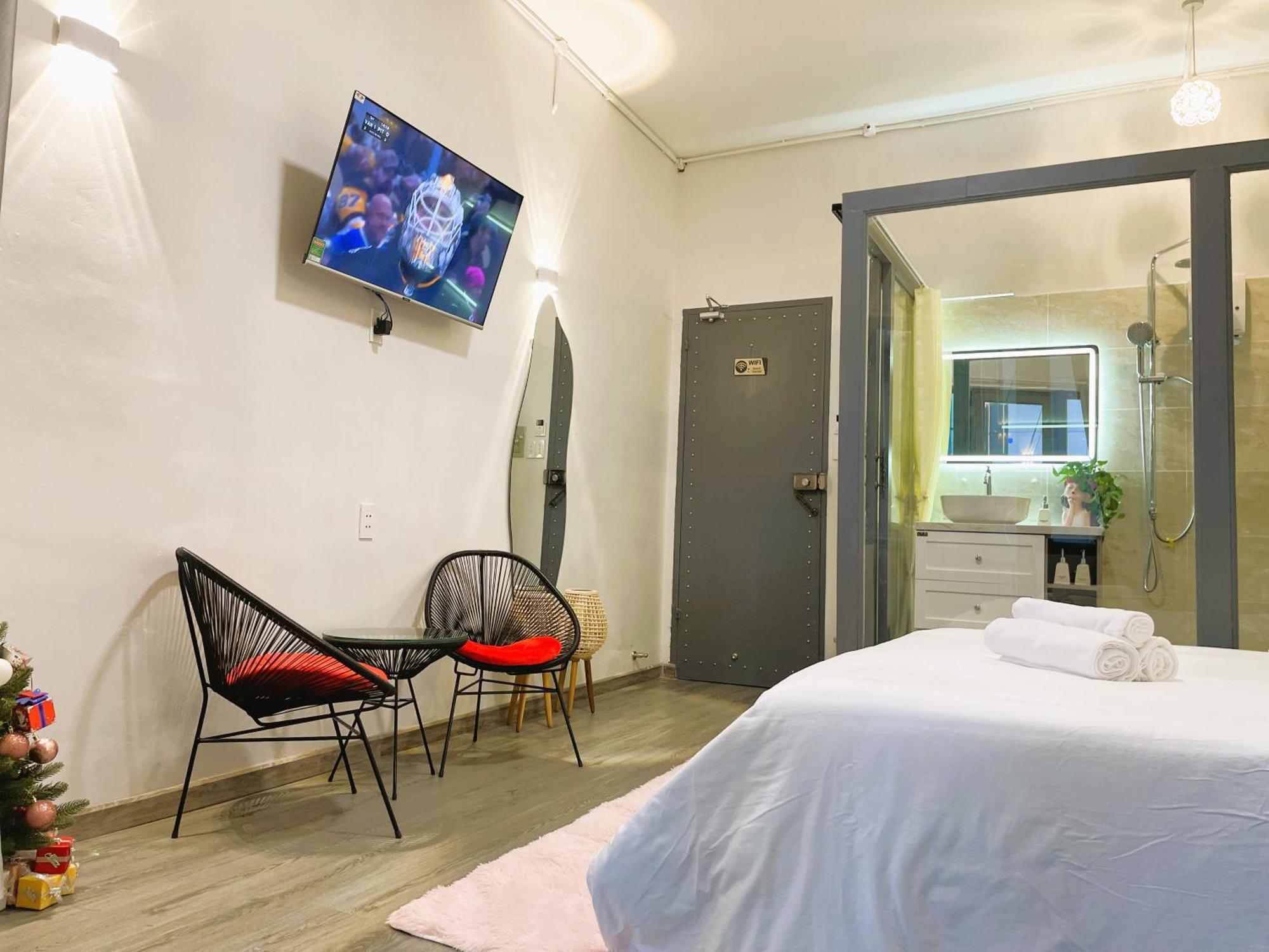 6Even Hotel - Have A Staycation In The Cafe Apartments Building Ho Chi Minh-staden Exteriör bild