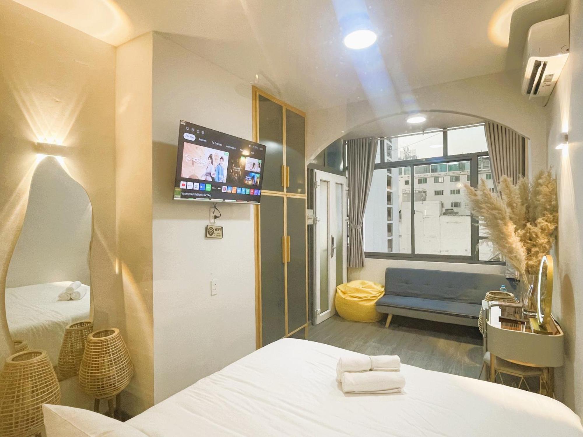 6Even Hotel - Have A Staycation In The Cafe Apartments Building Ho Chi Minh-staden Exteriör bild